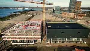 PAX nieuwbouw droneshot